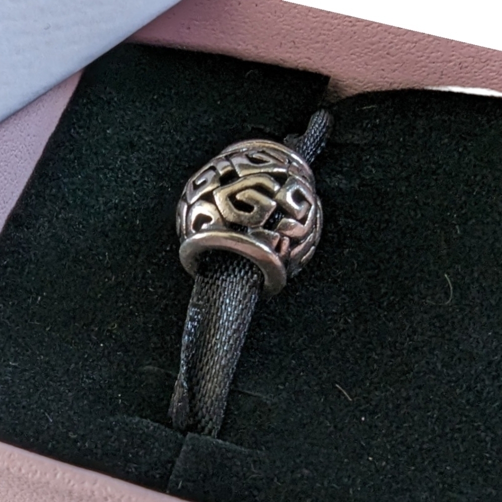 Authentic Pandora • Amazing Openwork Pandora Moments Sterling Silver Charm